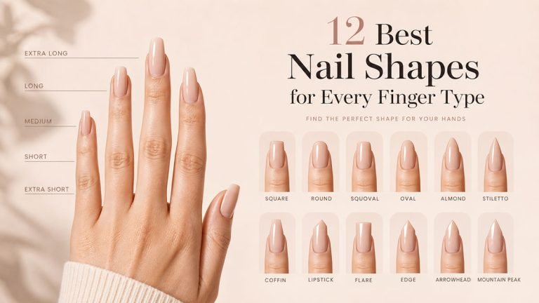 12 Best Nail Shapes for Every Finger Type