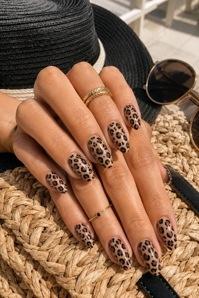 Leopard Nails
