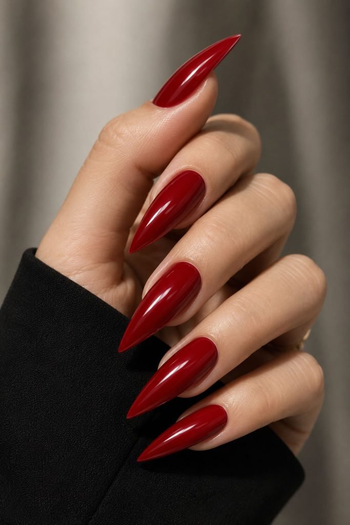 Stiletto Nails: Best for Bold, Dramatic Long Nails