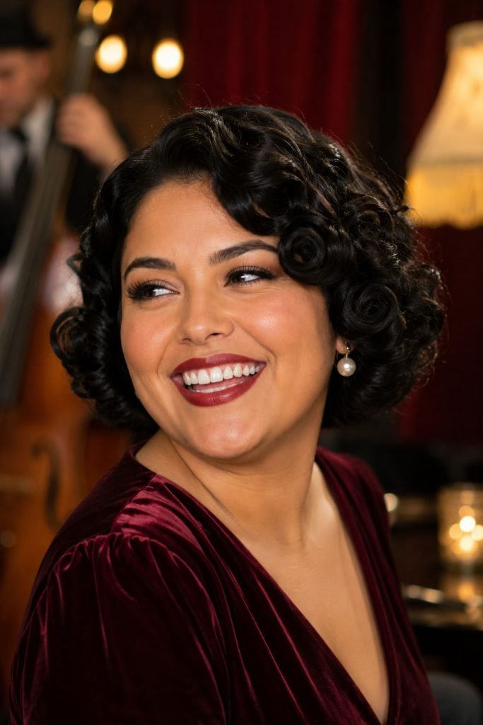 Vintage-Style Short Bob