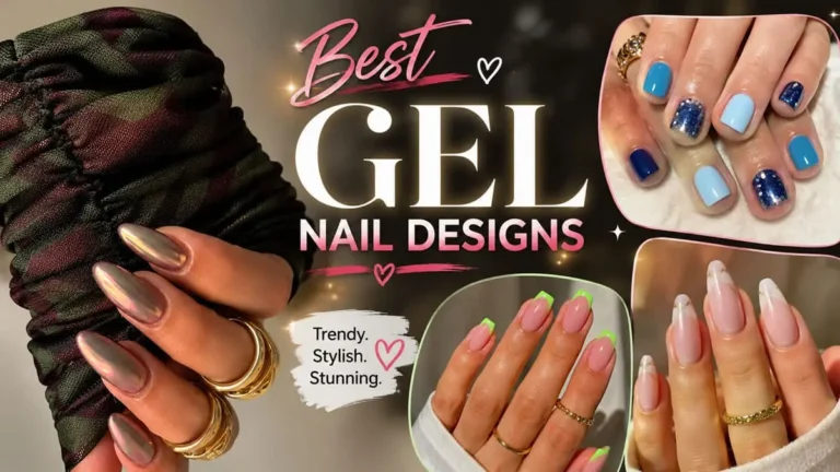 15 best gel nail designs featuring trendy colorful, chrome, floral, and minimalist manicure ideas