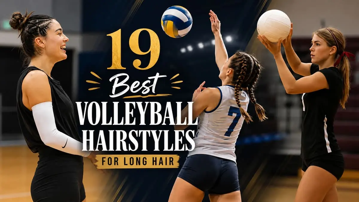 19 best volleyball hairstyles for long hair easy and cute styles