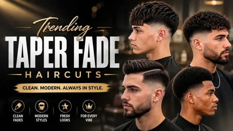 20 best taper fade haircuts for men featuring low, mid, high, skin, curly, mullet, and textured taper fade styles