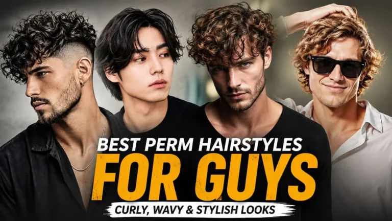 Best perm hairstyles for guys — spiral, digital, and beach wave curls
