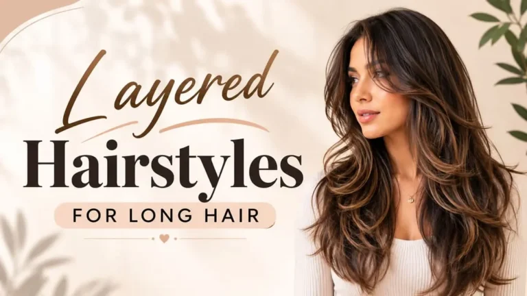 25 best layered hairstyles for long hair with face-framing and textured layers